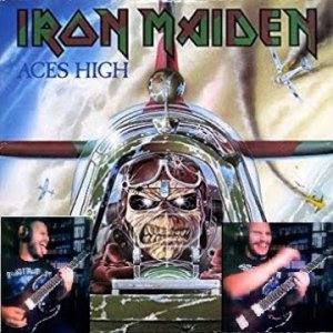 Iron Maiden - Aces High - Guitar cover with solo by Steven Perrone