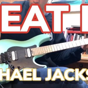 Beat It Guitar Solo - Michael Jackson (with Eddie Van Halen) (HD)