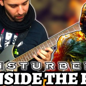 DISTURBED – INSIDE THE FIRE (Guitar Cover by Luca Saccomando)