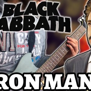 BLACK SABBATH – IRON MAN (Guitar Cover by Luca Saccomando)