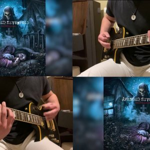 Avenged Sevenfold - Buried Alive cover by Alon all guitar parts!