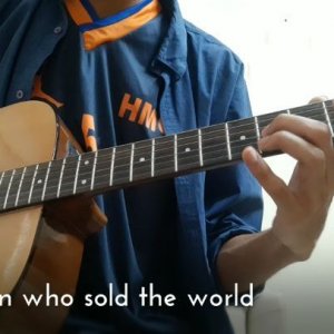 RΦβ!Π’s Instagram profile post: “Guitar solo cover: The man who sold the world (Nirvana)