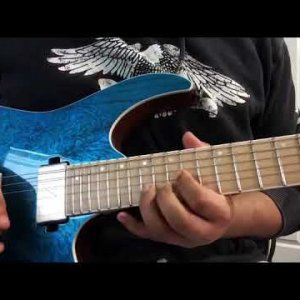 Seize the day solo cover (Avenged Sevenfold)