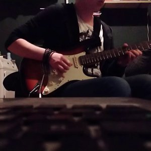 improv over PG blues lesson 12