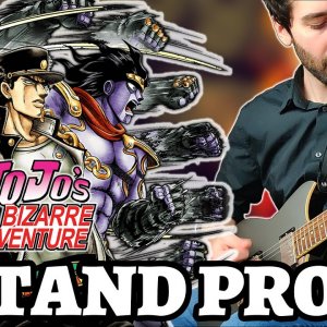 JOJO'S BIZARRE ADVENTURE - STAND PROUD (Guitar Cover by Luca Saccomando)