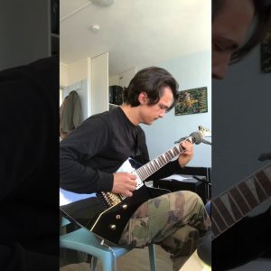 Poison was the cure guitar solo cover - Megadeth