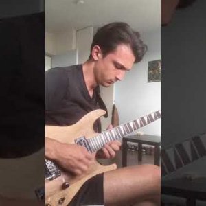 Scream guitar solo cover - Avenged Sevenfold