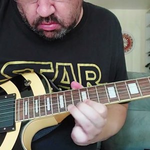 NO MORE TEARS - Guitar Solo - epiphone Zakk Wylde