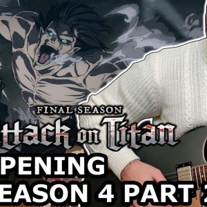 SIM – THE RUMBLING [Attack on Titan Season 4 Part 2 - Opening] (Guitar Cover by Luca Saccomando)
