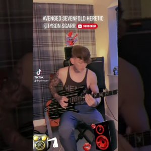 #avengedsevenfold #heretic #guitartok #guitar #schecterguitars #schecter #short #intro #riff thanks