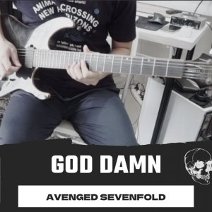 "God Damn" Guitar Solo Cover