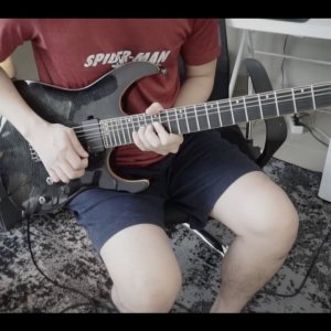 "Lost" Guitar Solo Cover